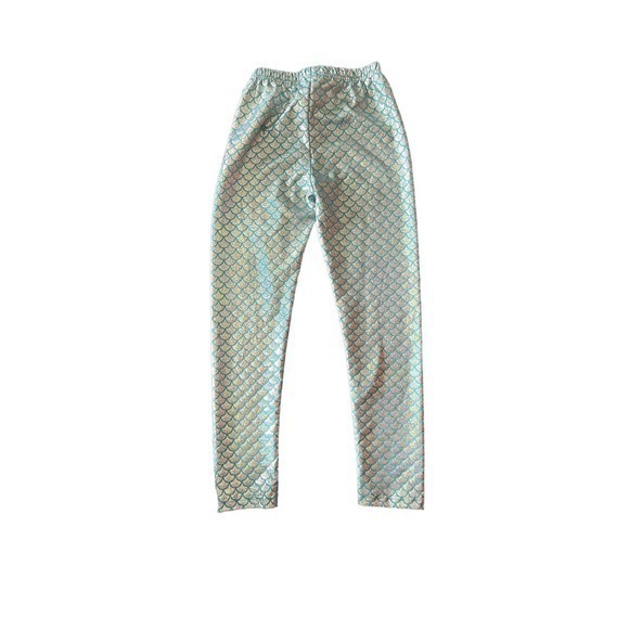 No Brand Other - Mermaid metallic leggings girls 7